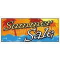 Signmission SUMMER SALE BANNER SIGN store clearance signs huge 50% off B-96 Summer Sale